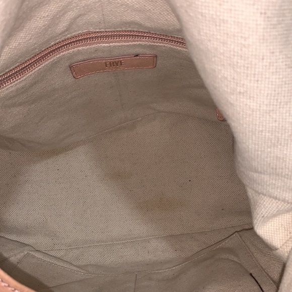 💗Frye Madison Leather Hobo Bag -Blush- Dusty-Rose - Picture 12 of 16